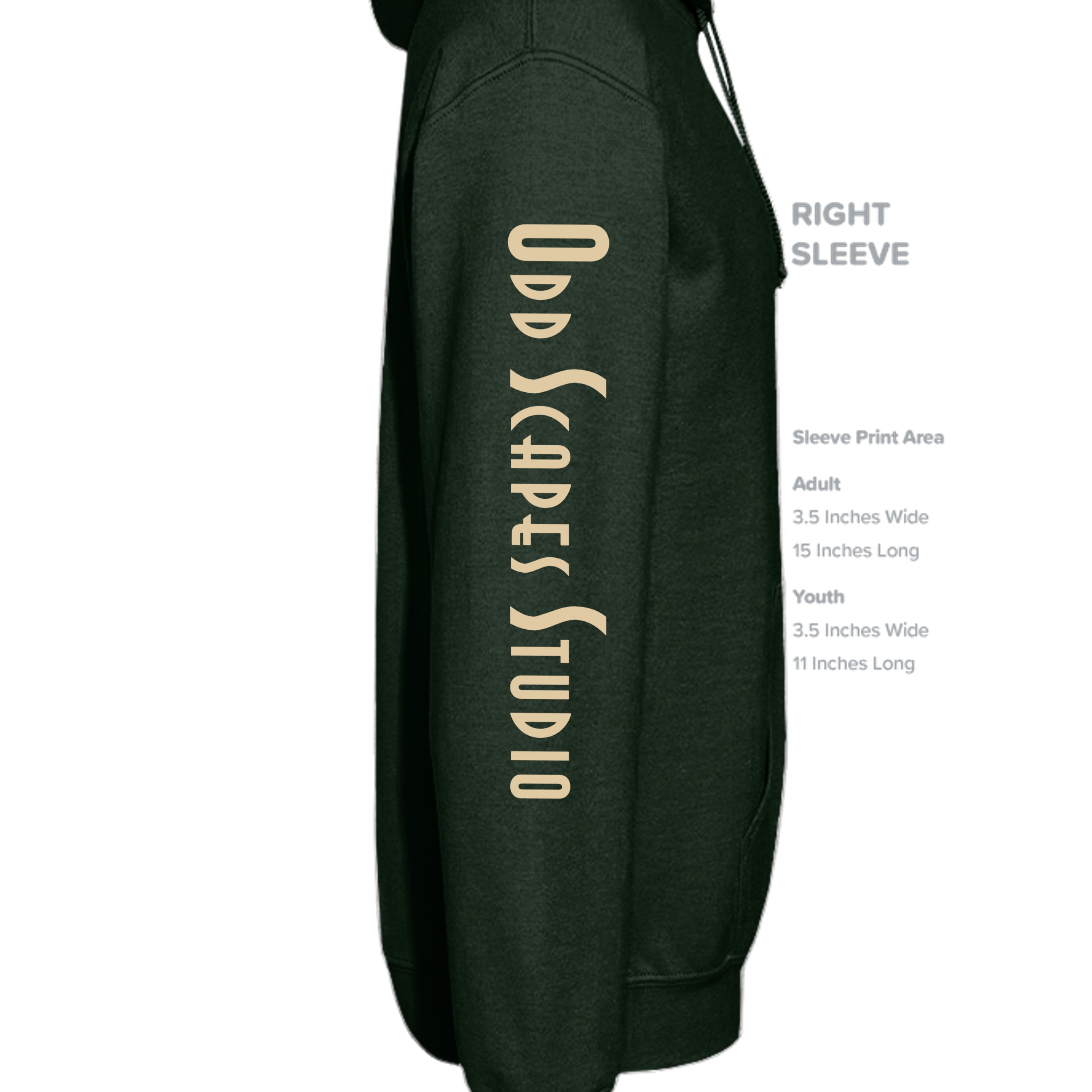 FOREST GREEN - G186 - SLEEVE_RIGHT