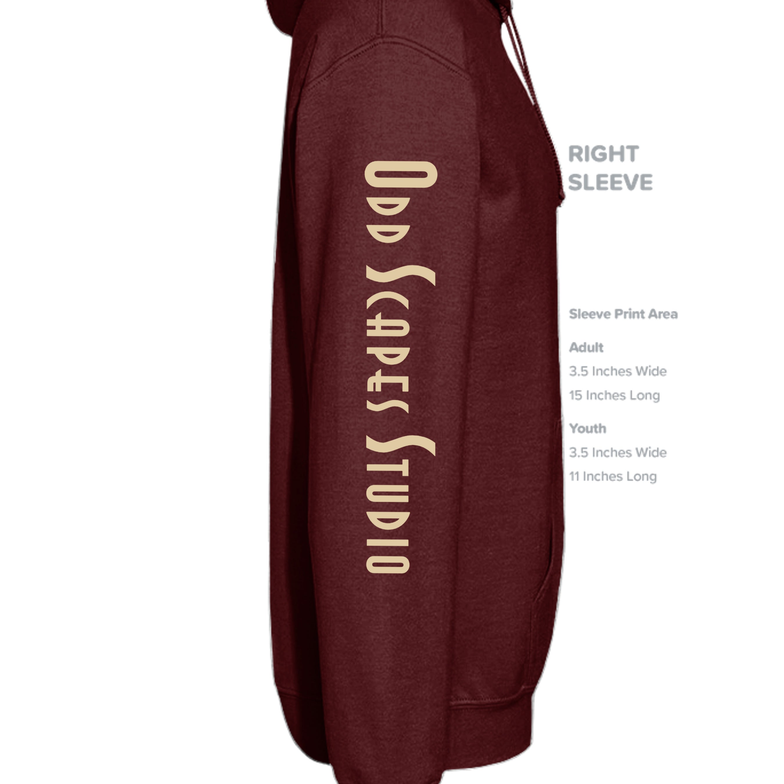 MAROON - G186 - SLEEVE_RIGHT