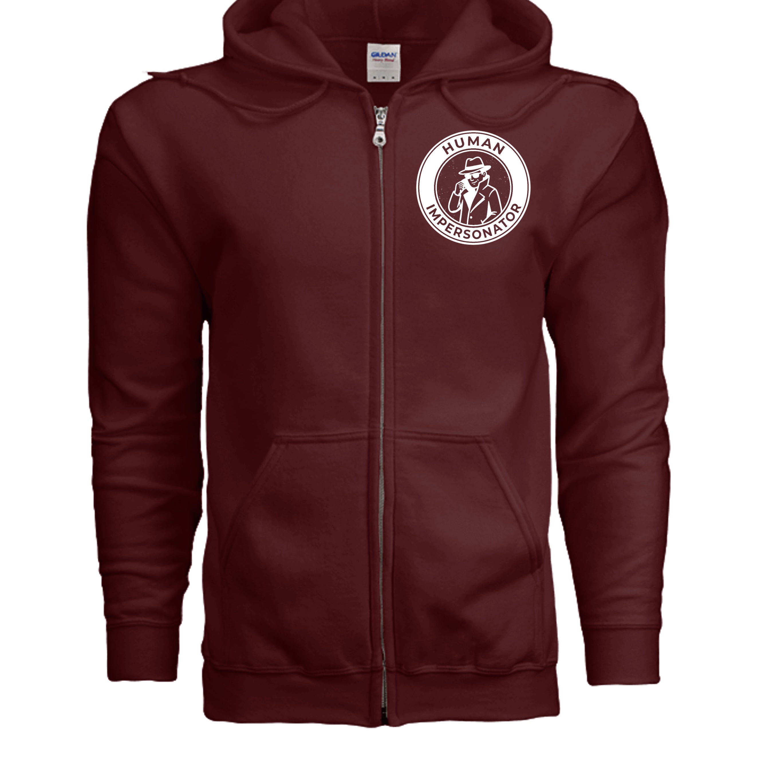 MAROON - G186 - FRONT