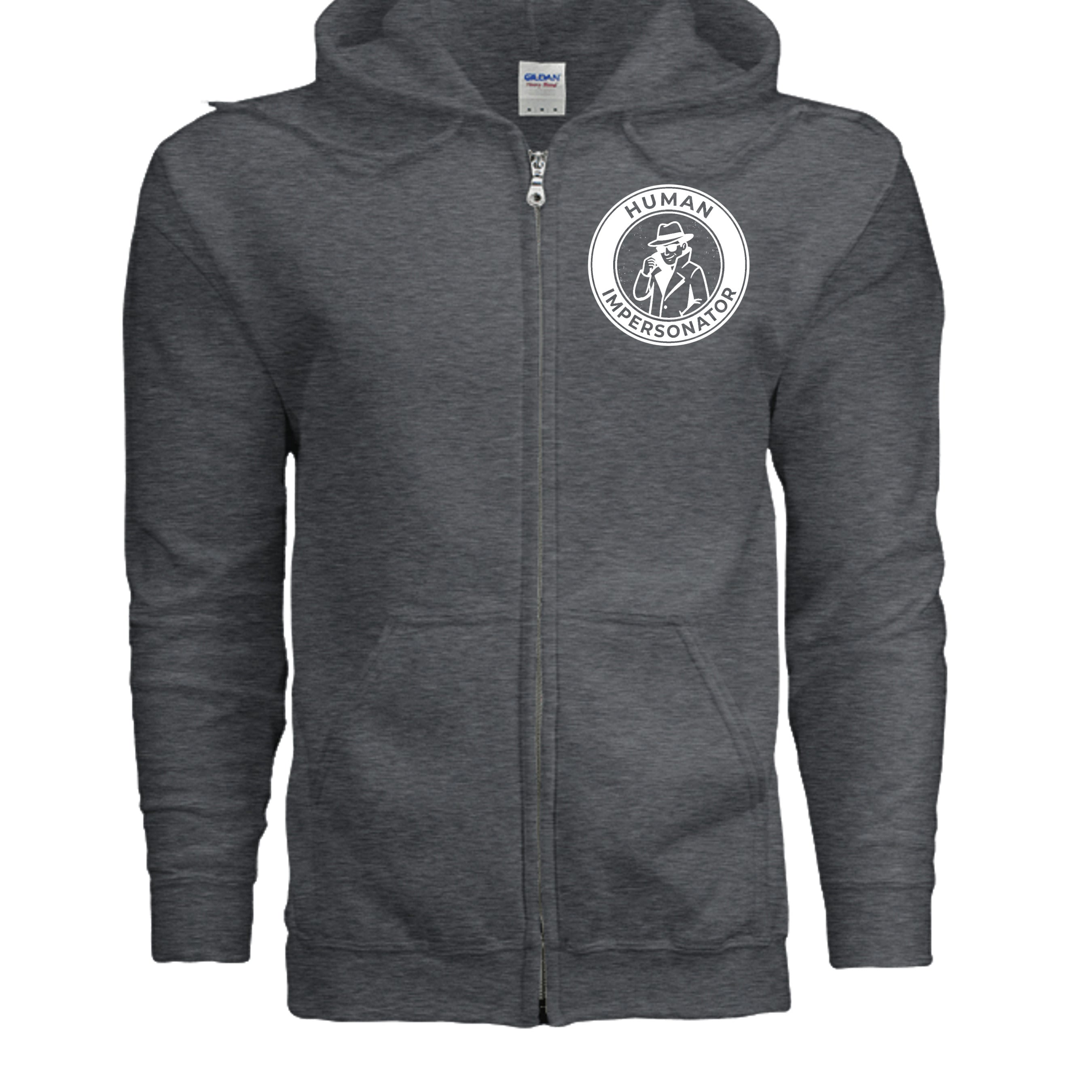 DARK HEATHER - G186 - FRONT