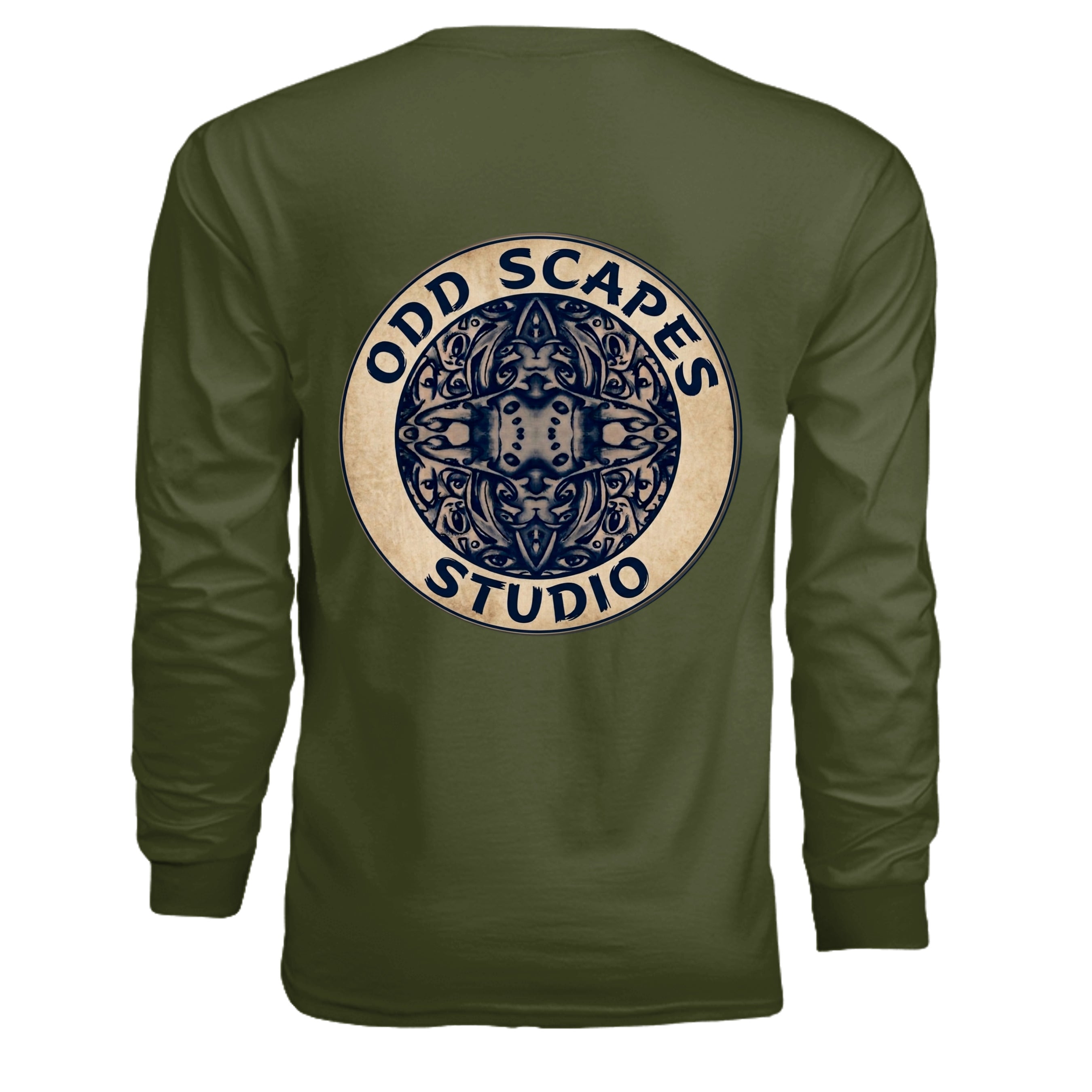 MILITARY GREEN - G240 - BACK