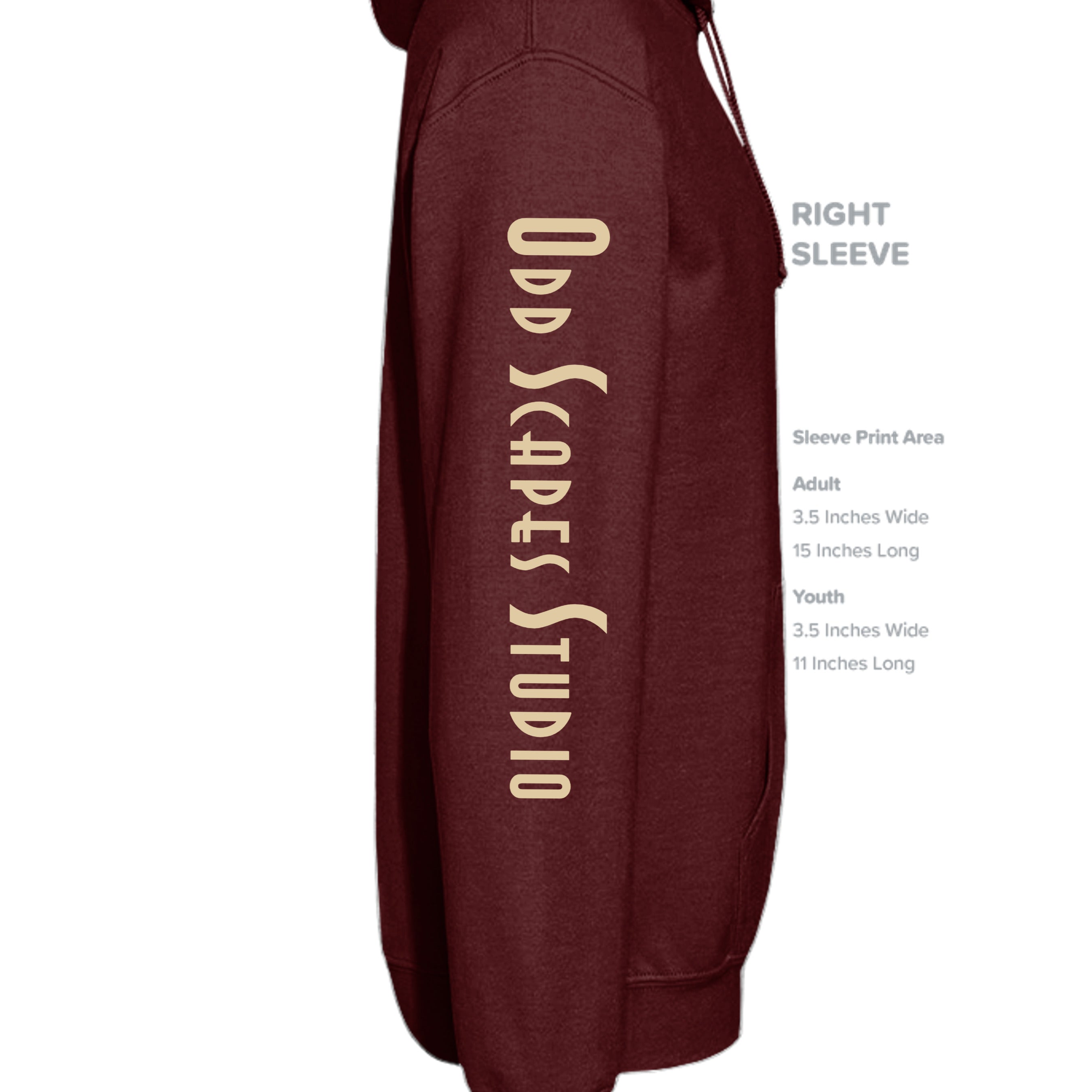 MAROON - G186 - SLEEVE_RIGHT